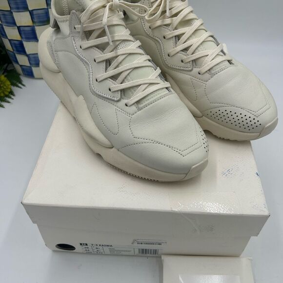Men’s Adidas Y –3 kaiwa low top sneakers size 10 US - Picture 3 of 9